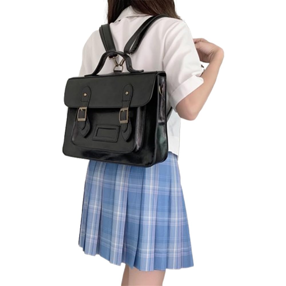 Amazon.co.jp: サッチェルバッグ コスプレバックパック 手提げPU